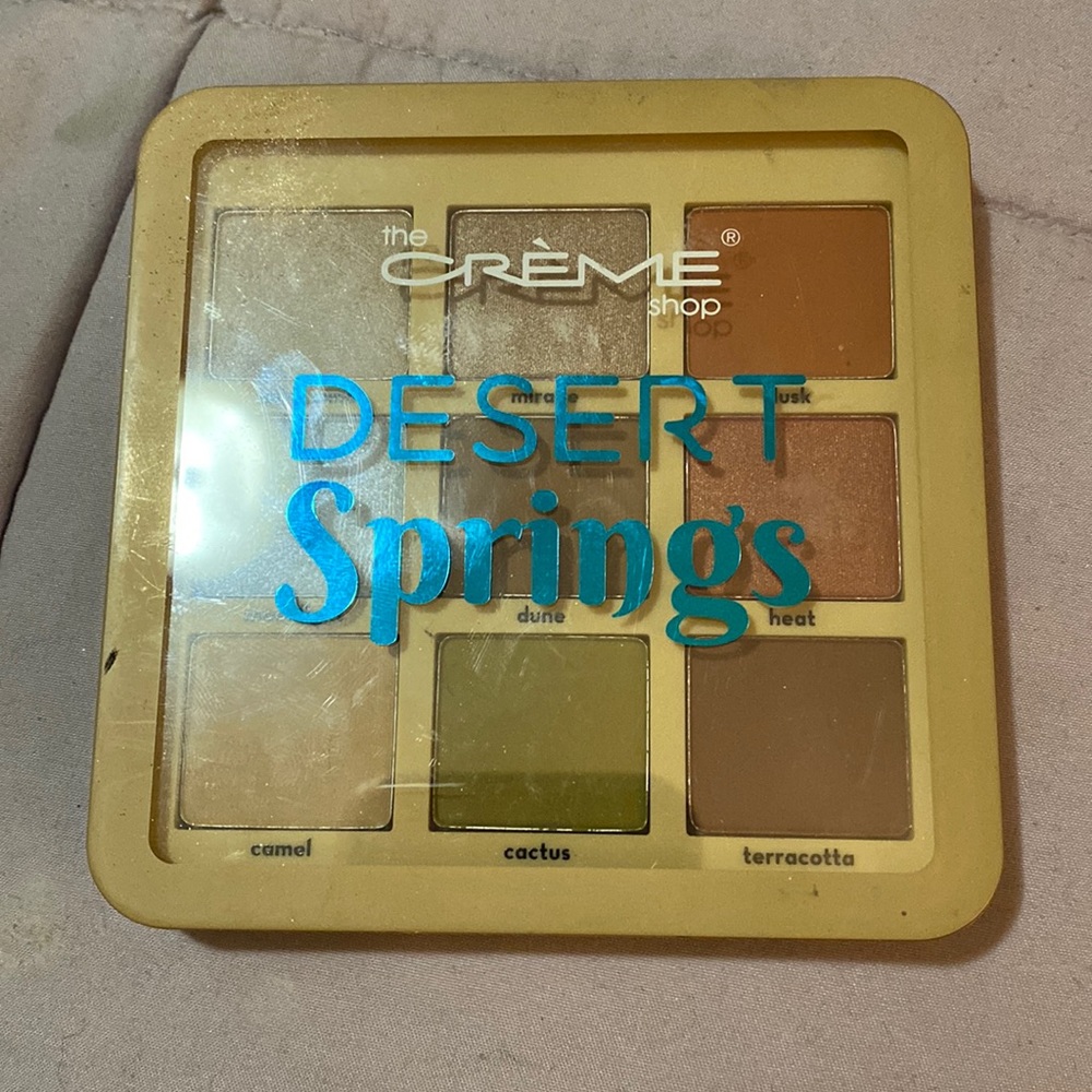 Crème shop palette